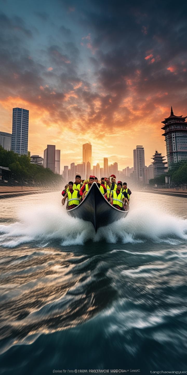 **龙舟赛上划最快的原来是救援队：一场速度与激情的意外之旅**